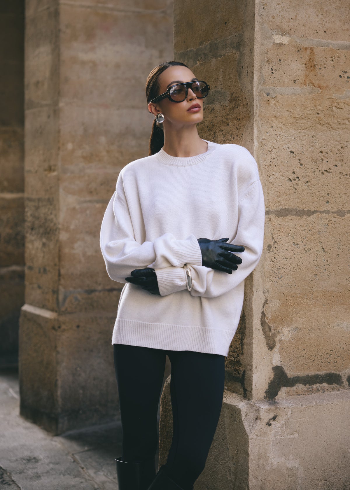 SWETER CECILIA ECRU