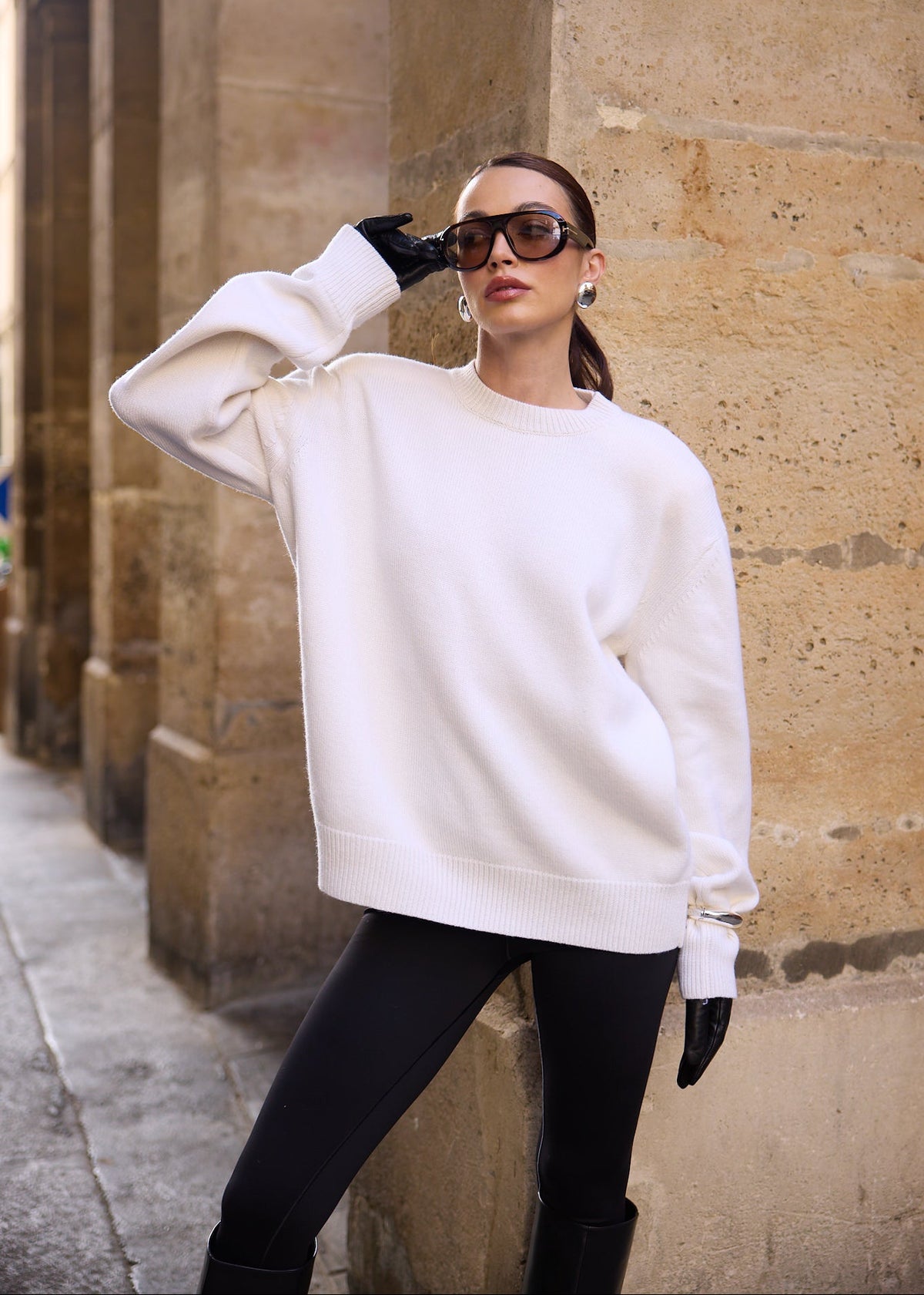 SWETER CECILIA ECRU
