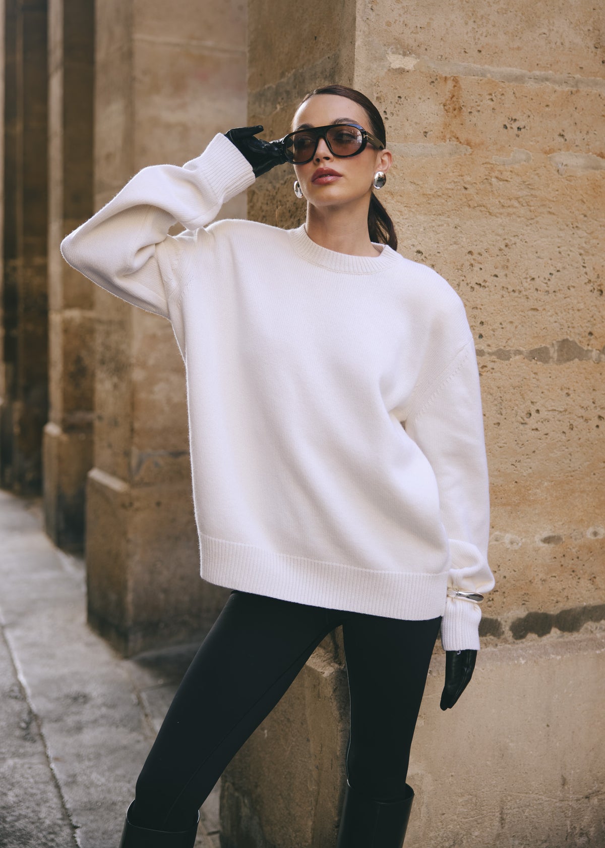 SWETER CECILIA ECRU