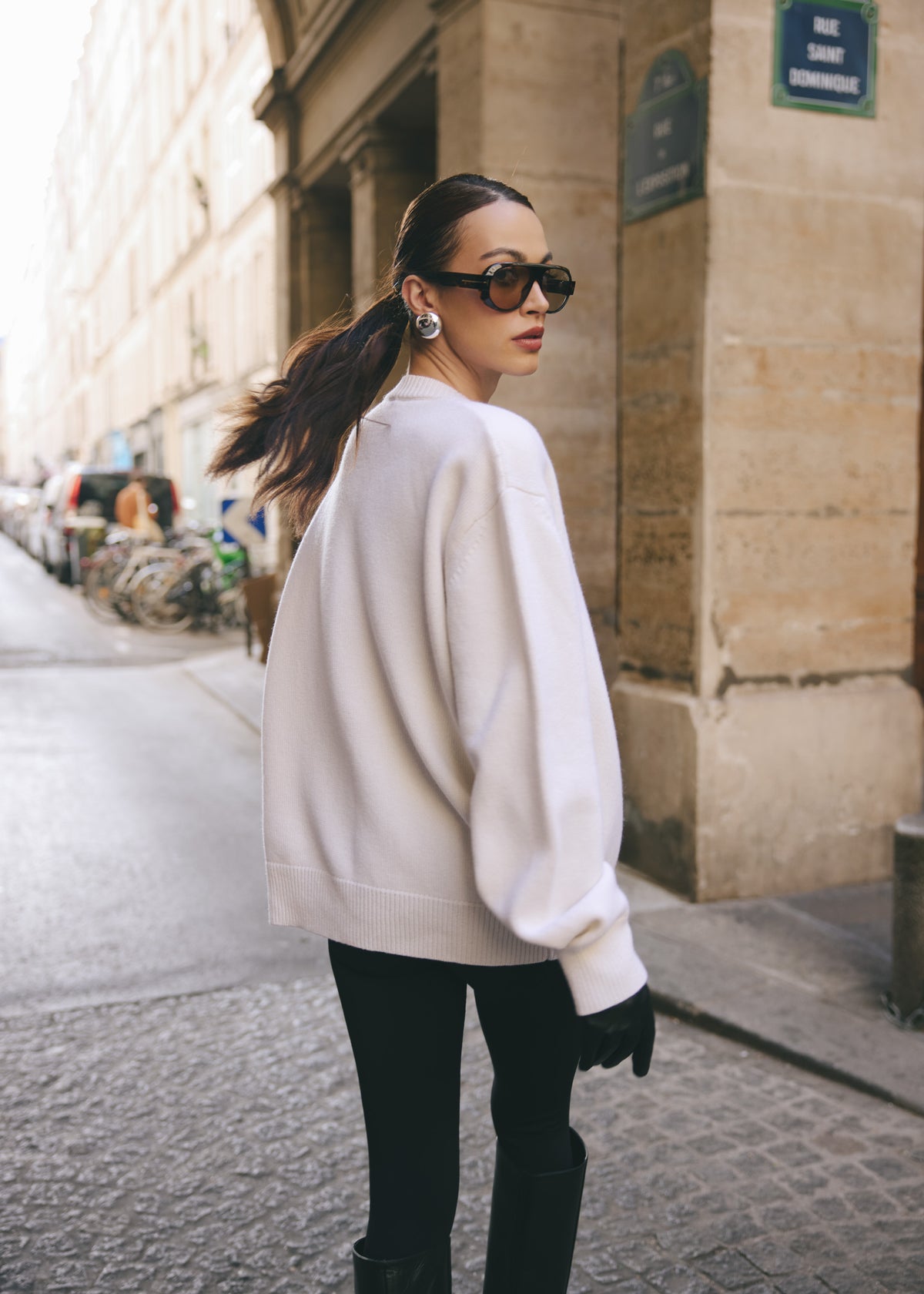 CECILIA ECRU SWEATER
