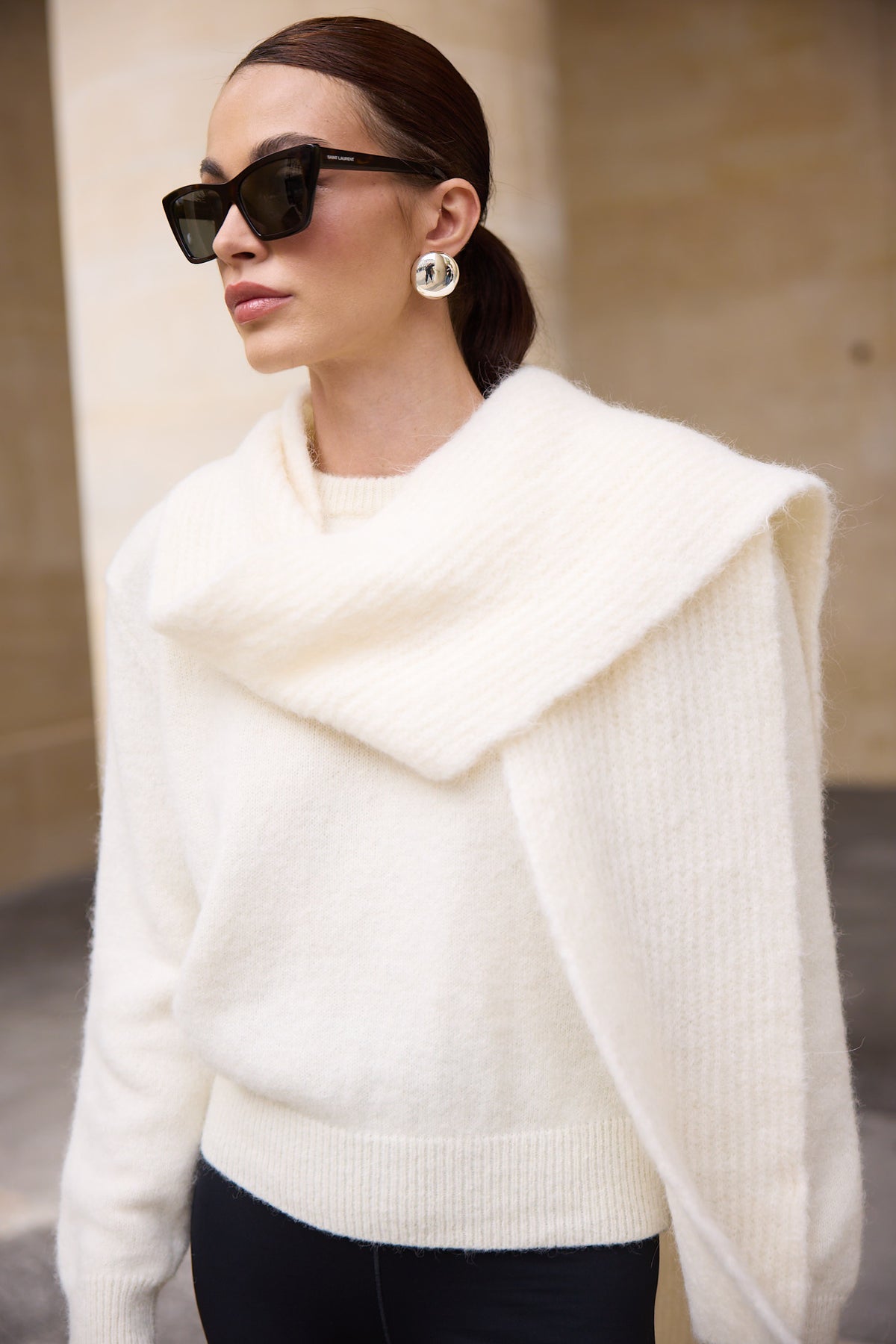SZALIK LUCERNA ALPACA ECRU