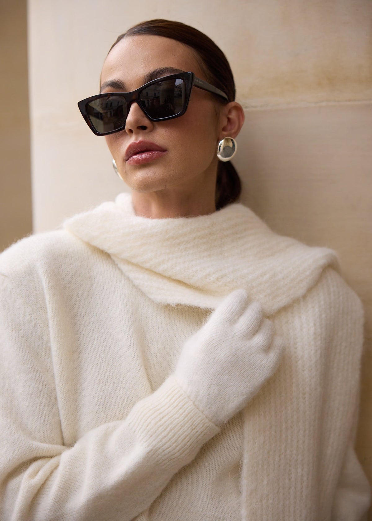 SZALIK LUCERNA ALPACA ECRU