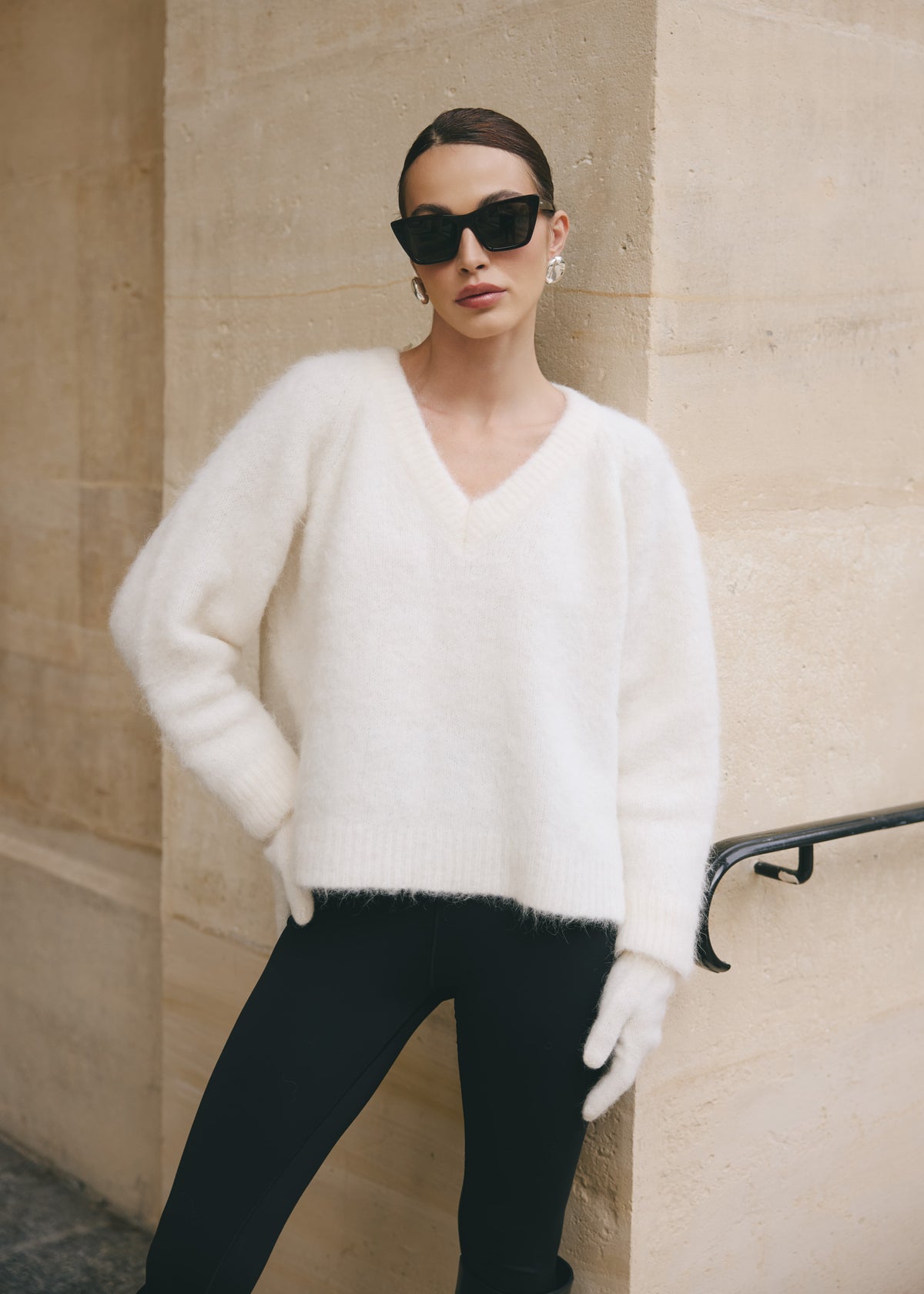 SWETER ELEN ECRU
