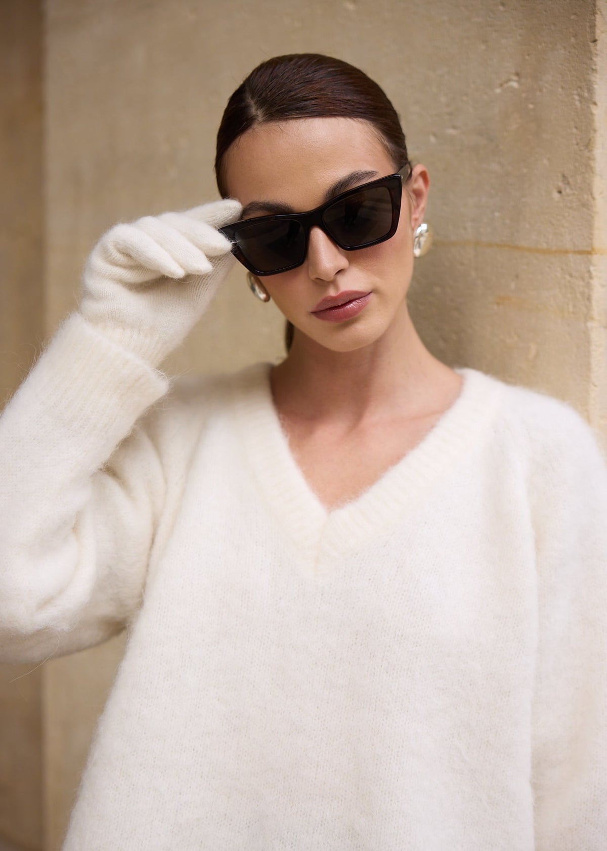 SWETER ELEN ECRU