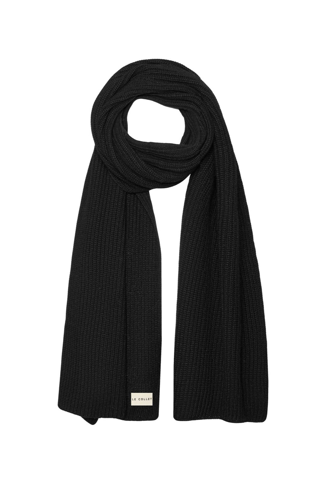 AMI SCARF BLACK LECOLLET