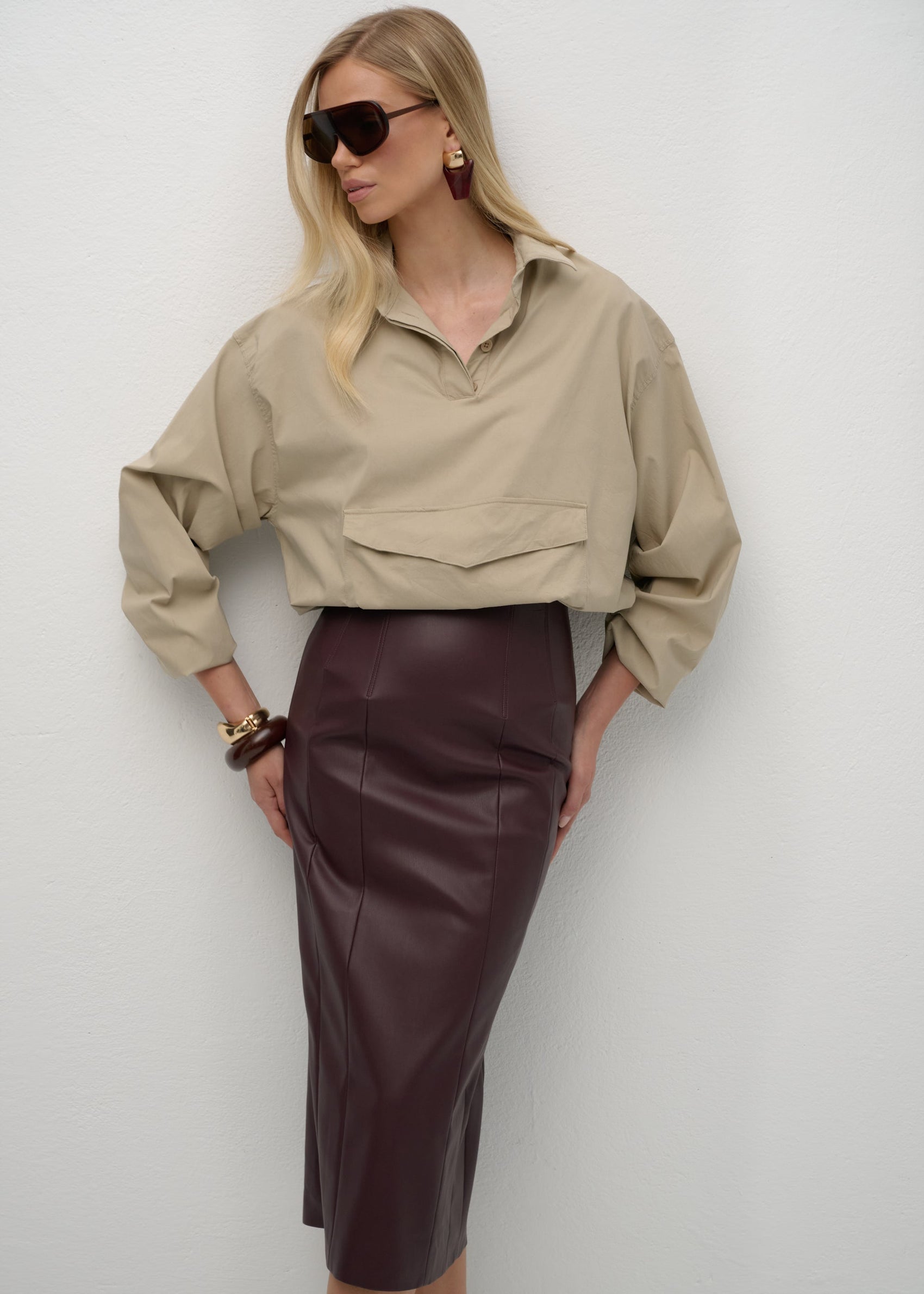 BLUZA DOMINICA BEIGE LECOLLET
