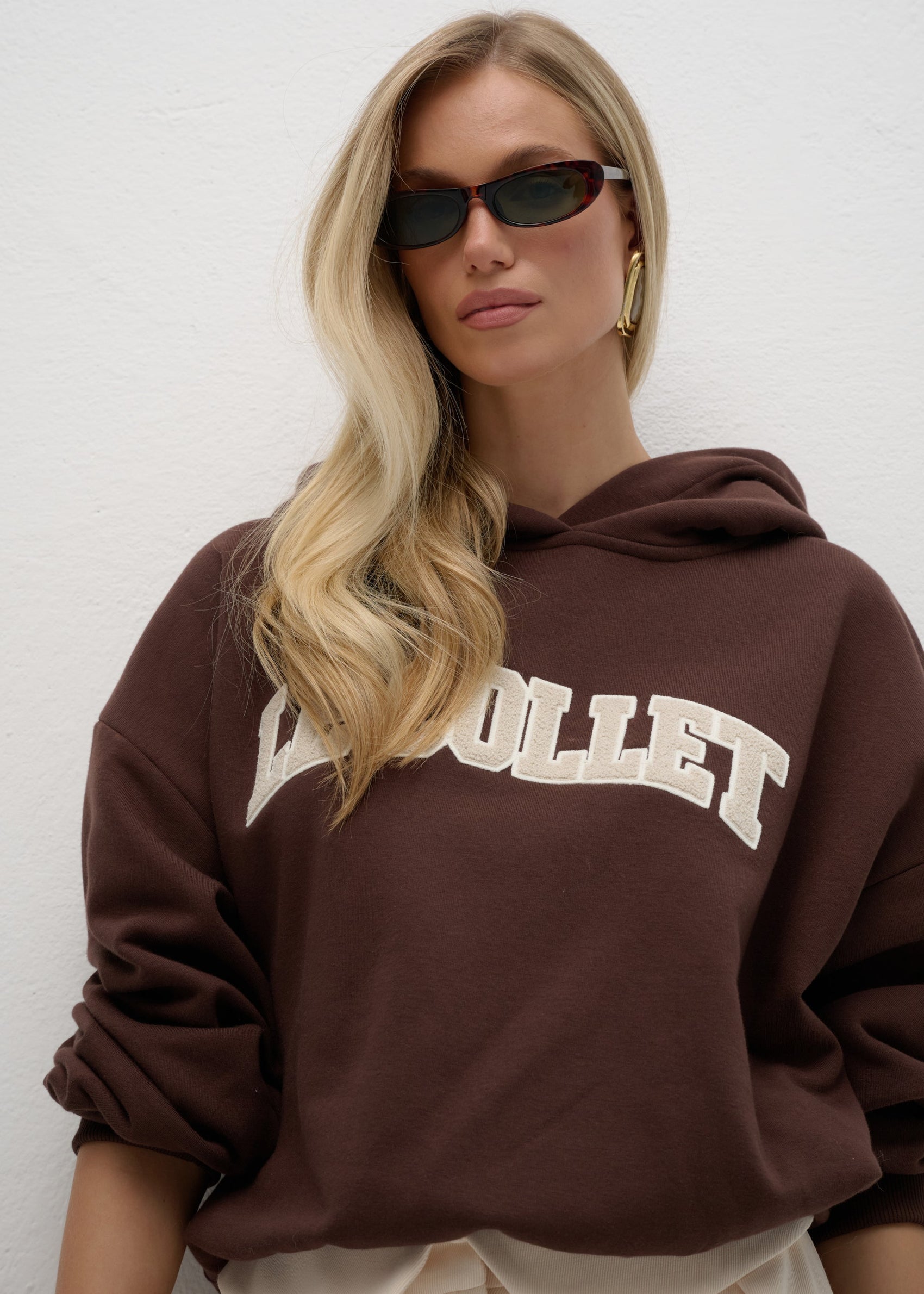 BLUZA LEYA BROWN LECOLLET