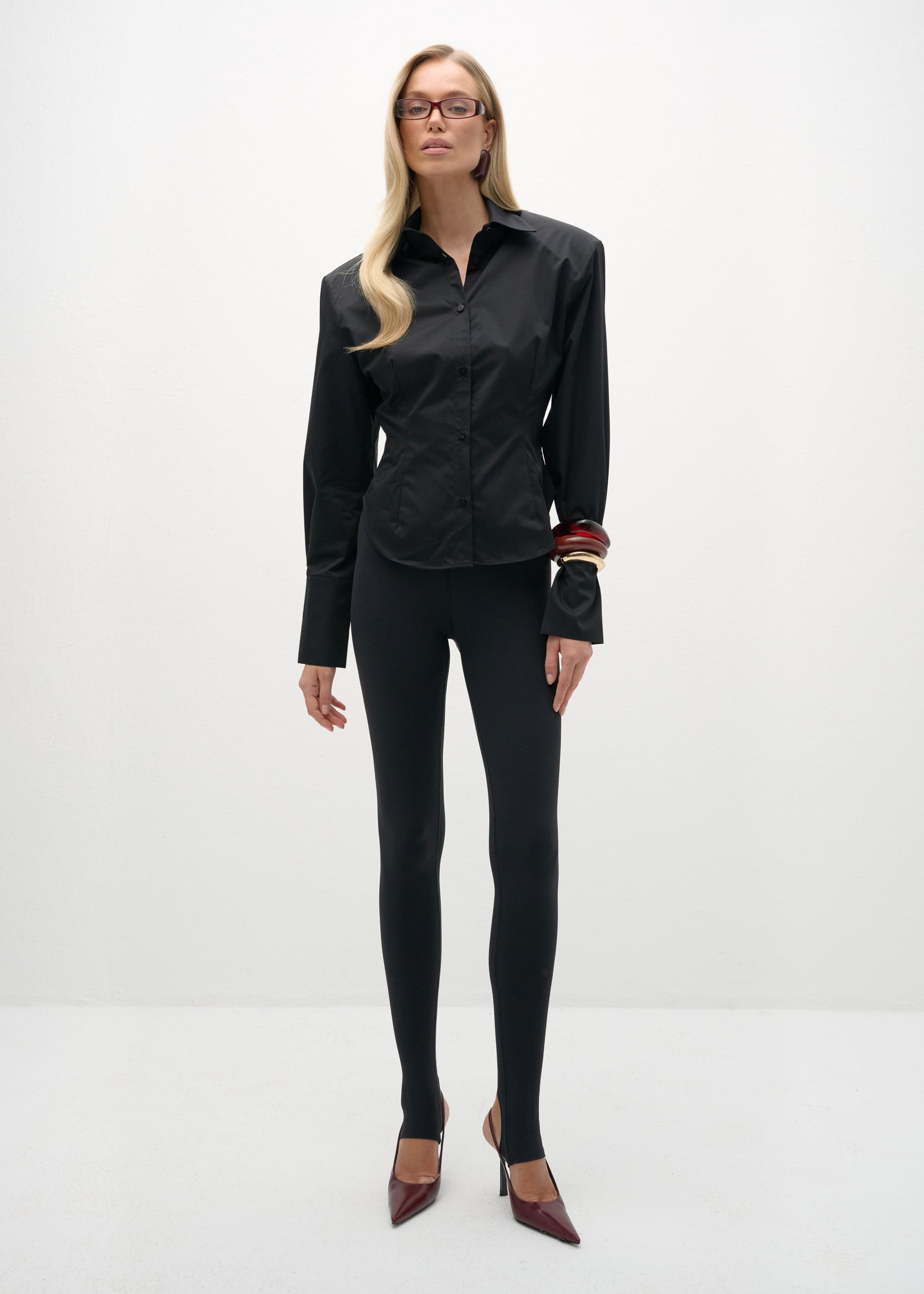 KOSZULA AURELIA BLACK LECOLLET