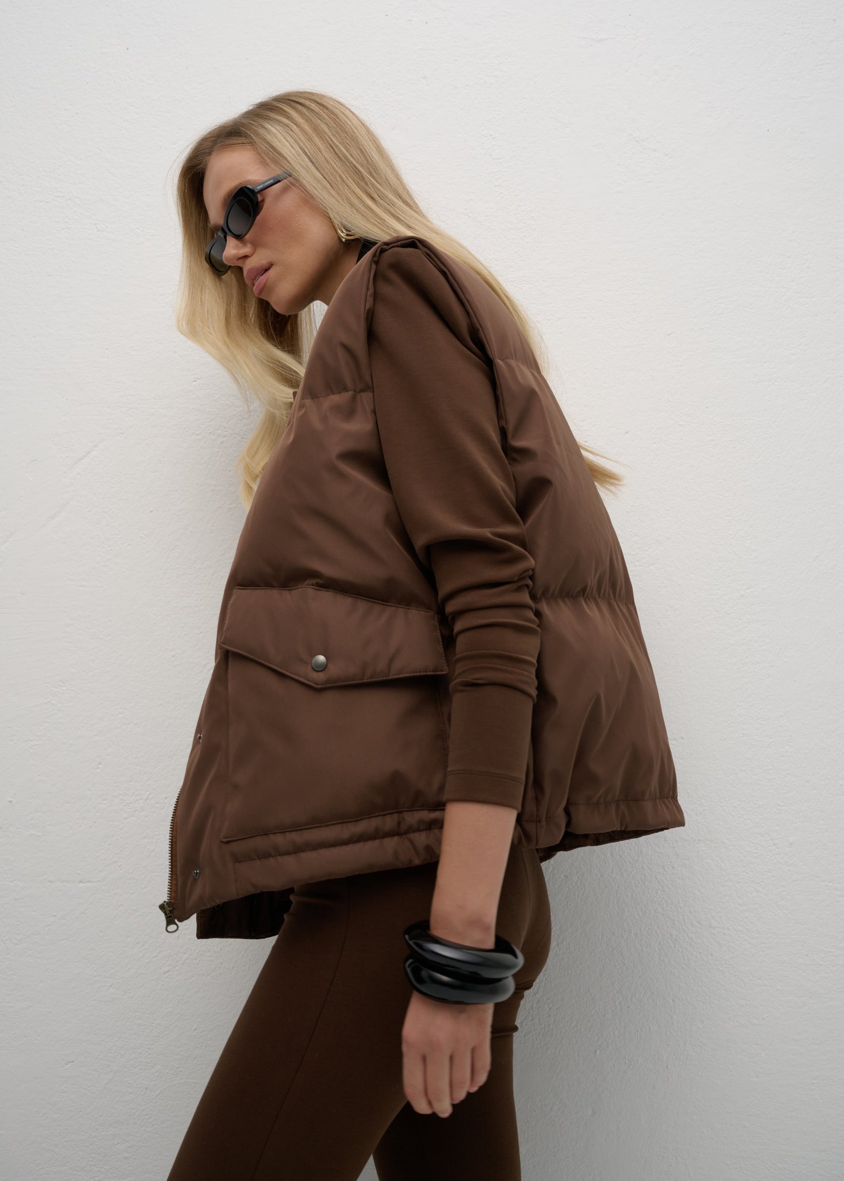 KAMIZELKA ROSE BROWN LECOLLET