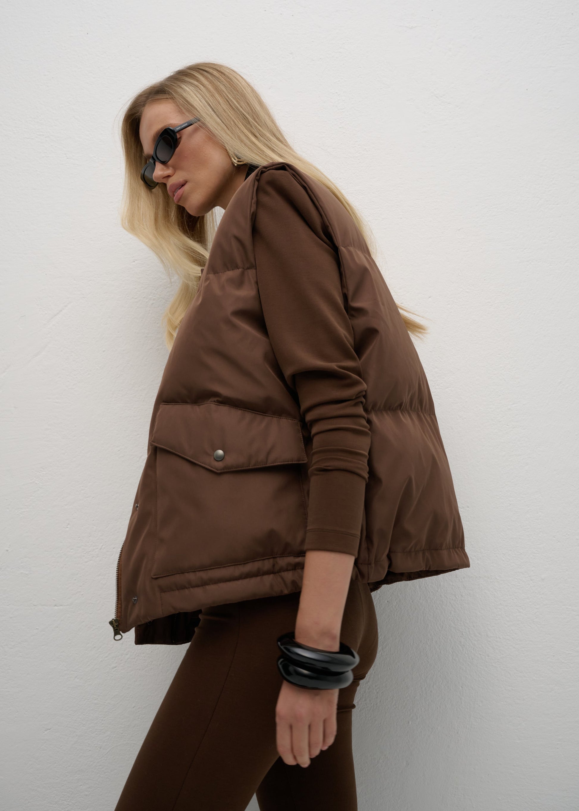 KAMIZELKA ROSE BROWN LECOLLET