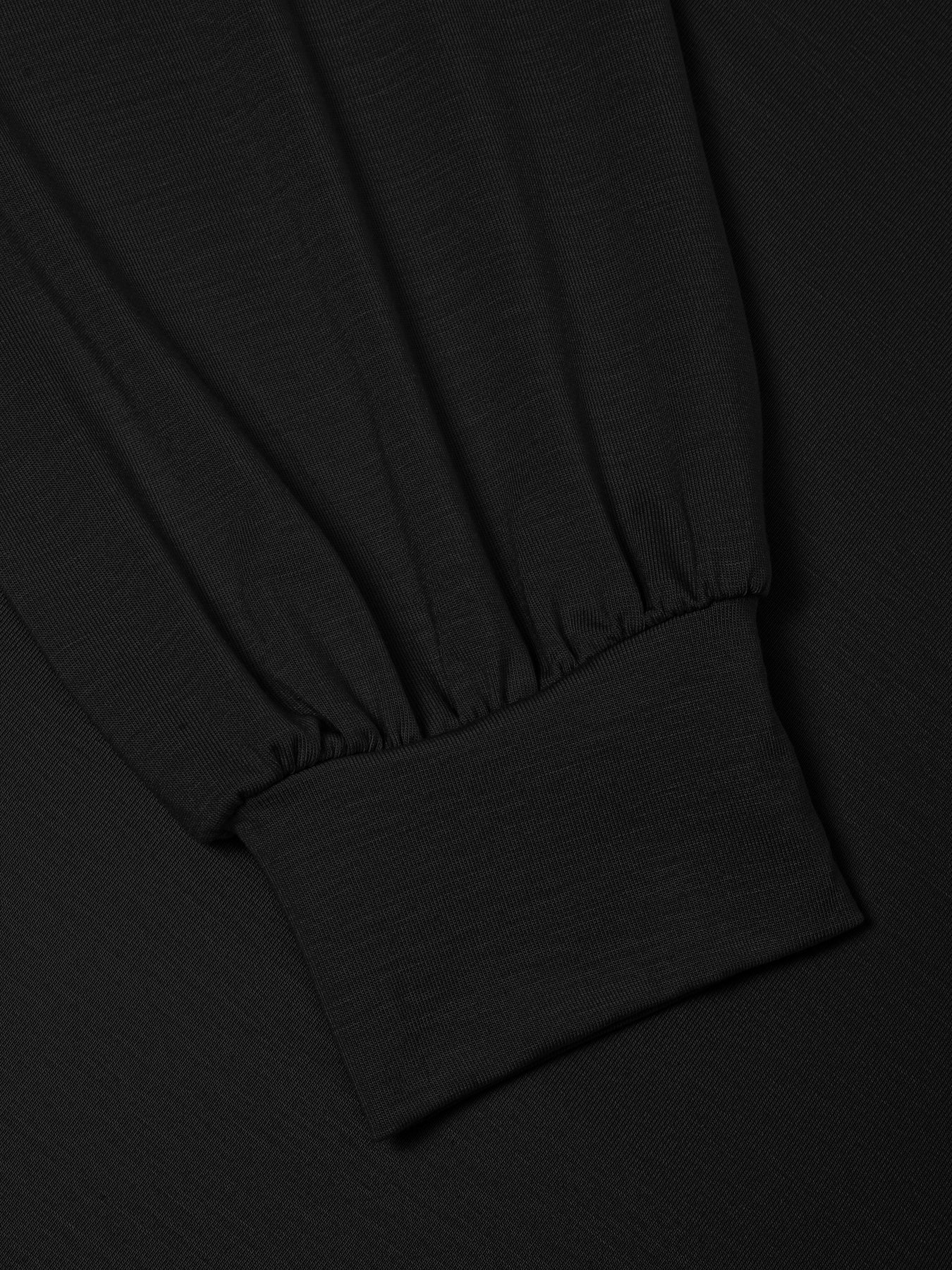 LONGSLEEVE ELYS BLACK LECOLLET