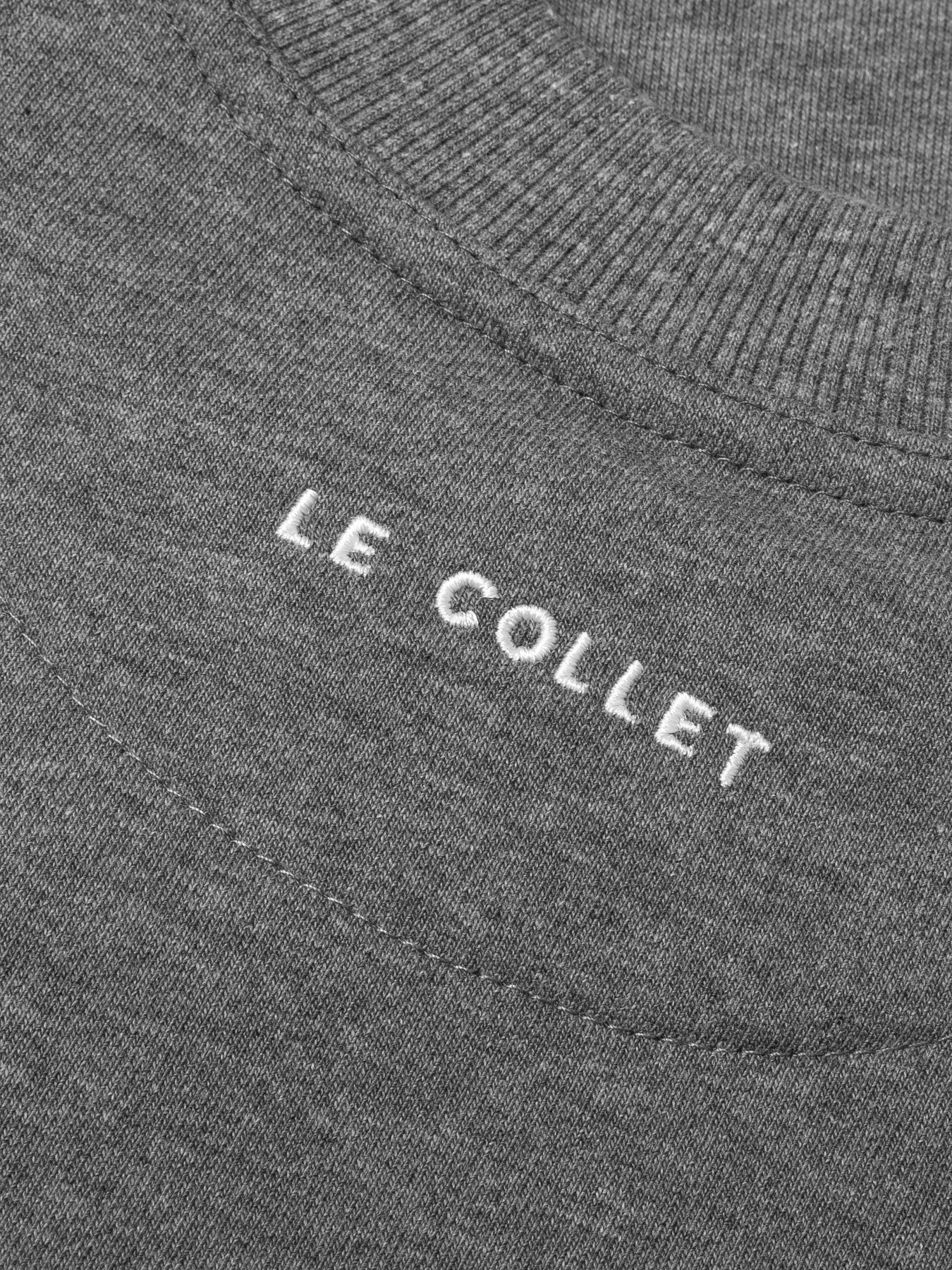 BLUZA PATRICIA GREY MELANGE LECOLLET