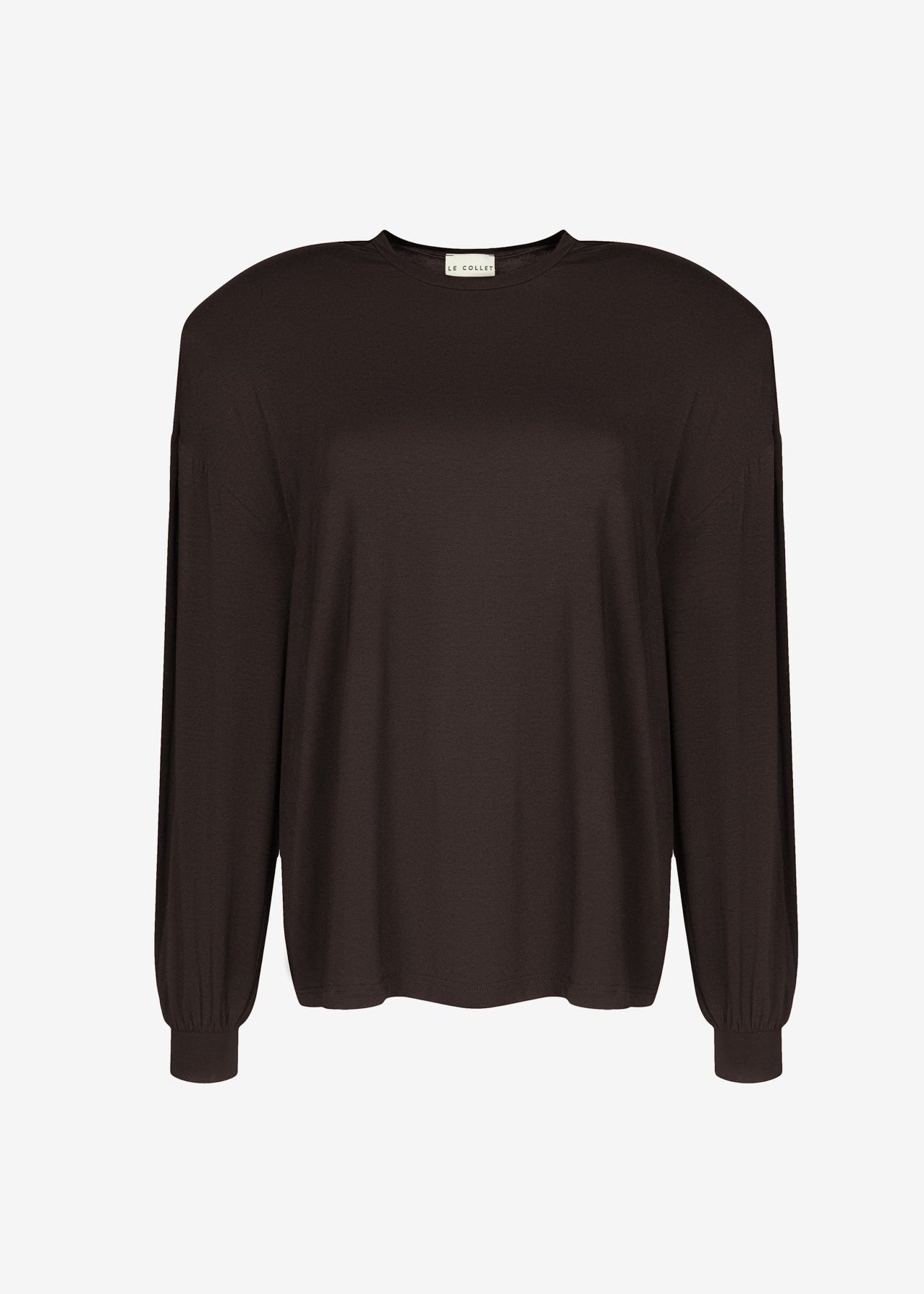 LONGSLEEVE ELYS BROWN LECOLLET
