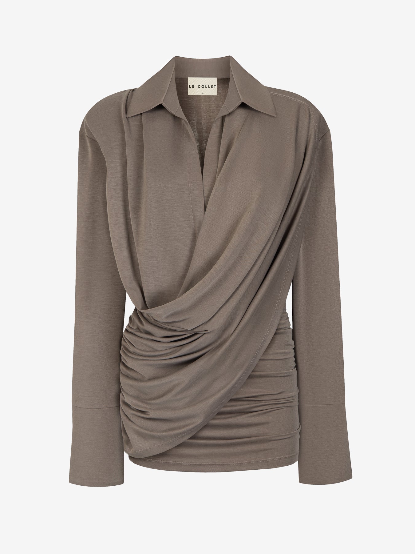 SUKIENKA FLORENCE TAUPE LECOLLET