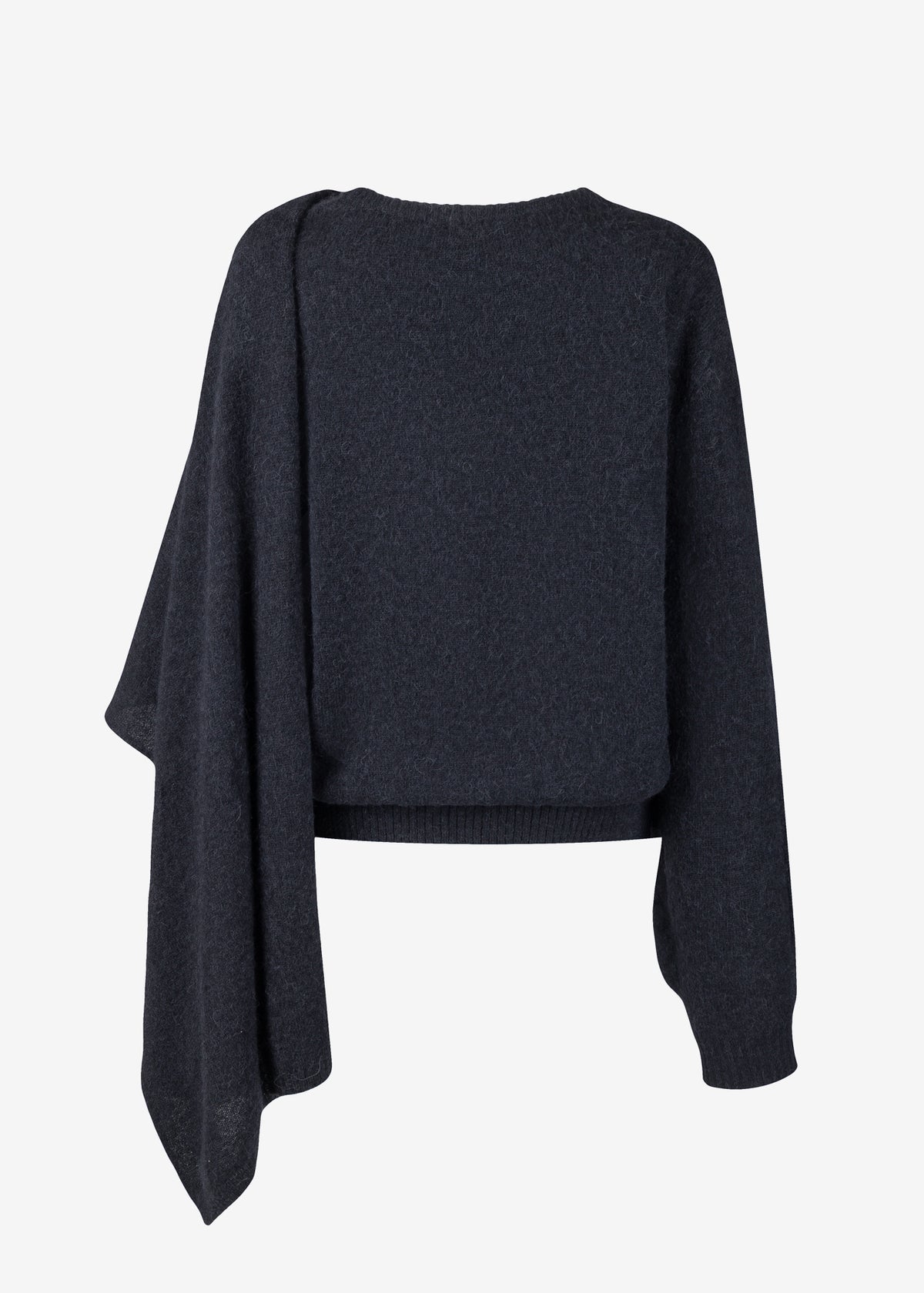 ISOLDE ALPACA BLACK SWEATER
