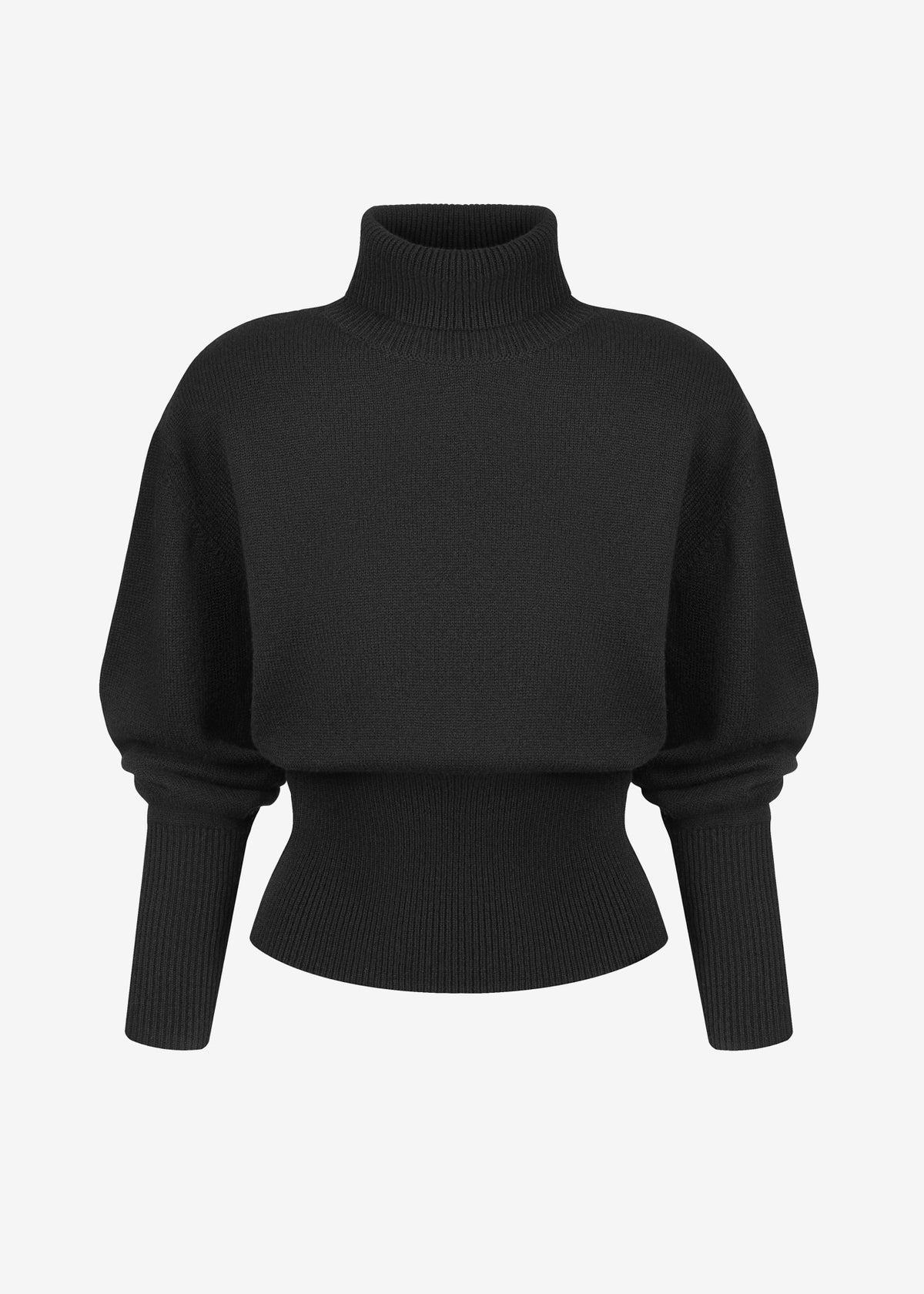 ESME TURTLENECK  BLACK