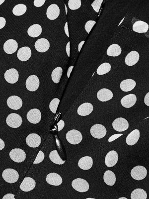 BREEZE NEW LONG BLACK DOTS LECOLLET