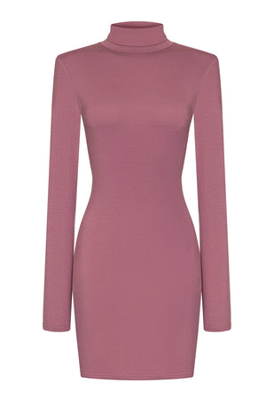 ZIBA MINI DRESS MAUVE LECOLLET