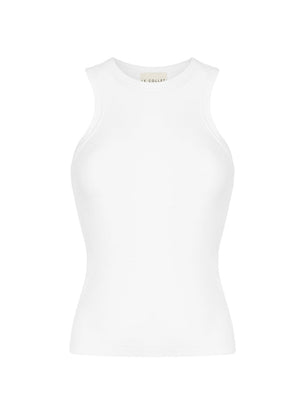 TOP TORI SLIM WHITE LECOLLET