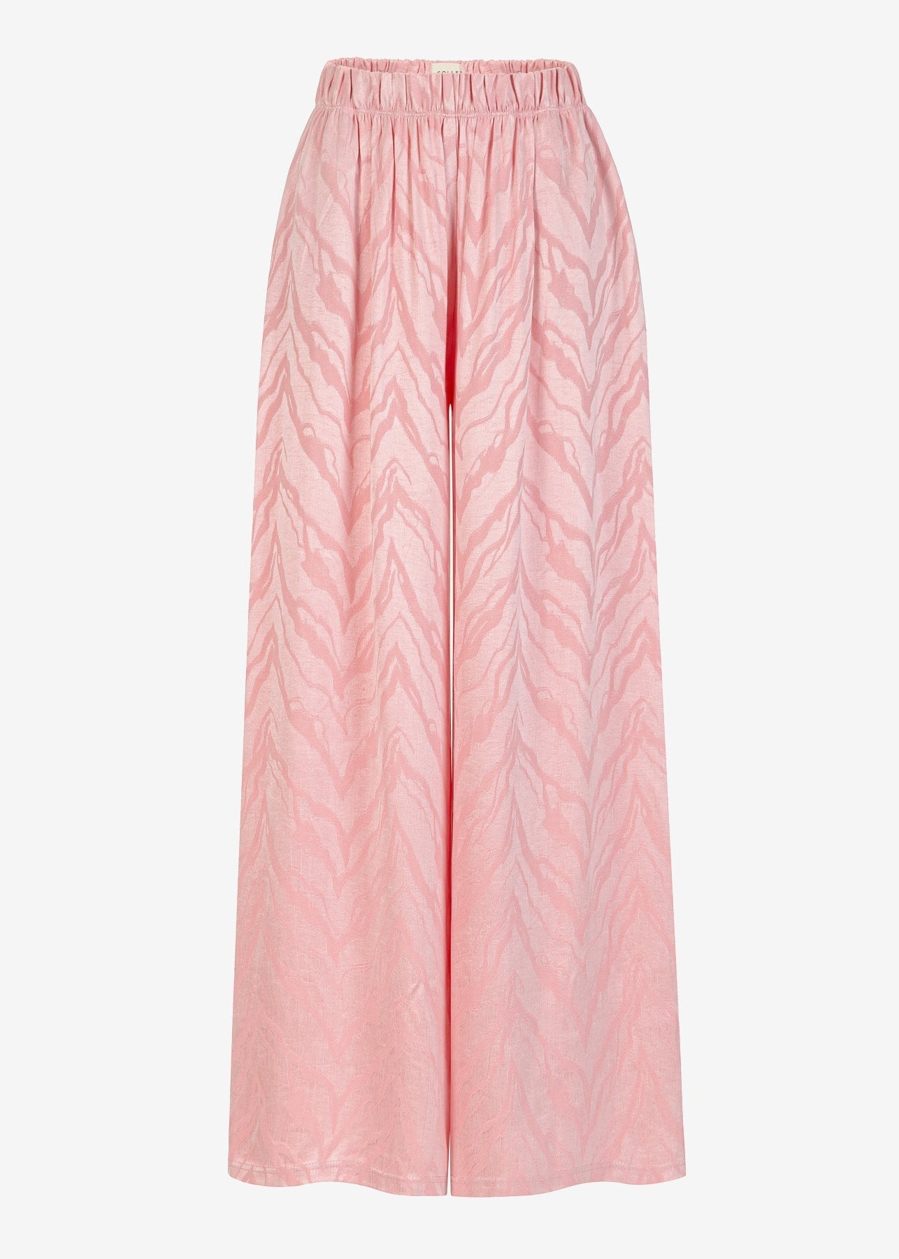 SPODNIE CARLA PINK WOOD
