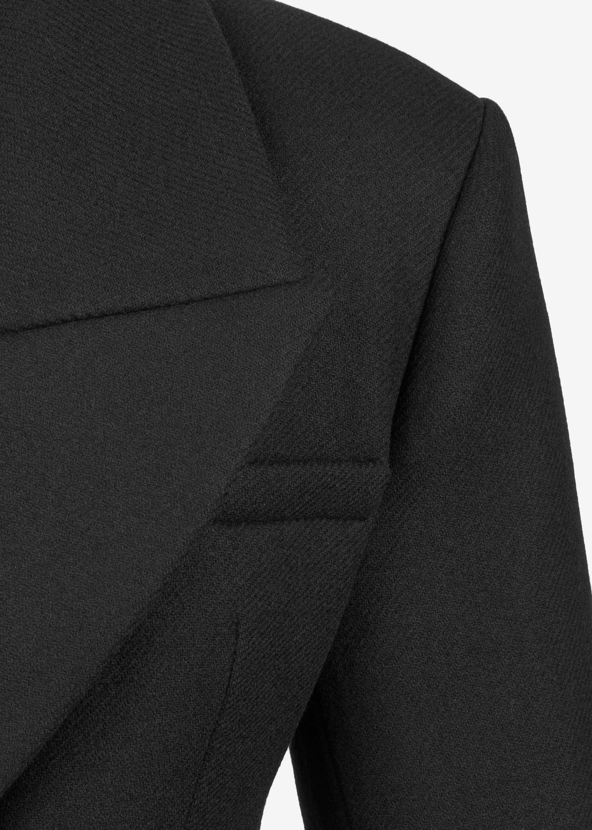 PŁASZCZ MAVIA WOOL BLACK