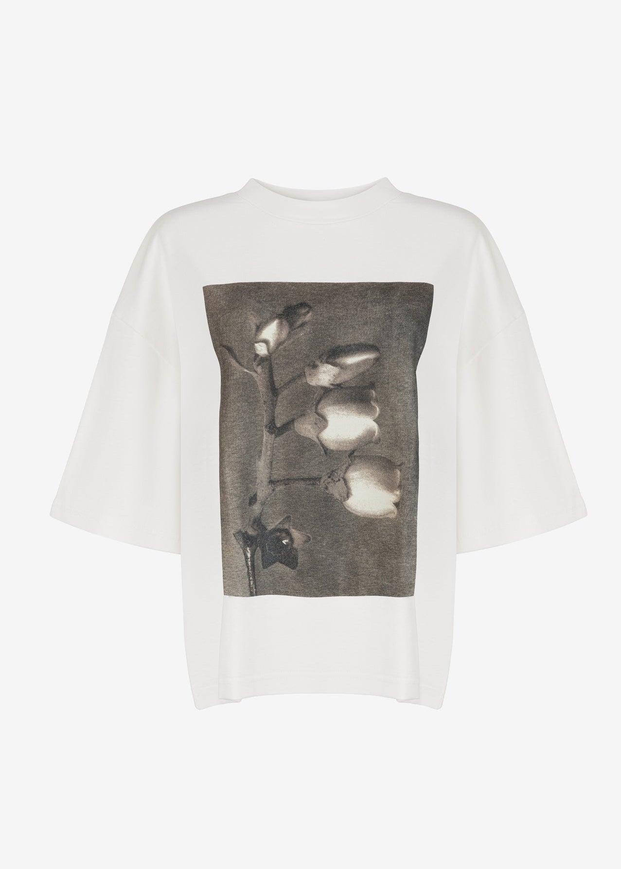 T-SHIRT GABRIELLE DARK ECRU LECOLLET