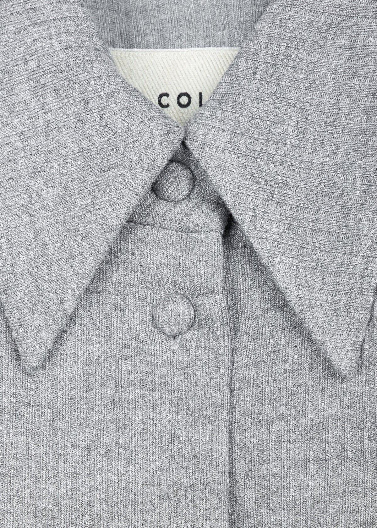 SET EVEA RIBBED GREY