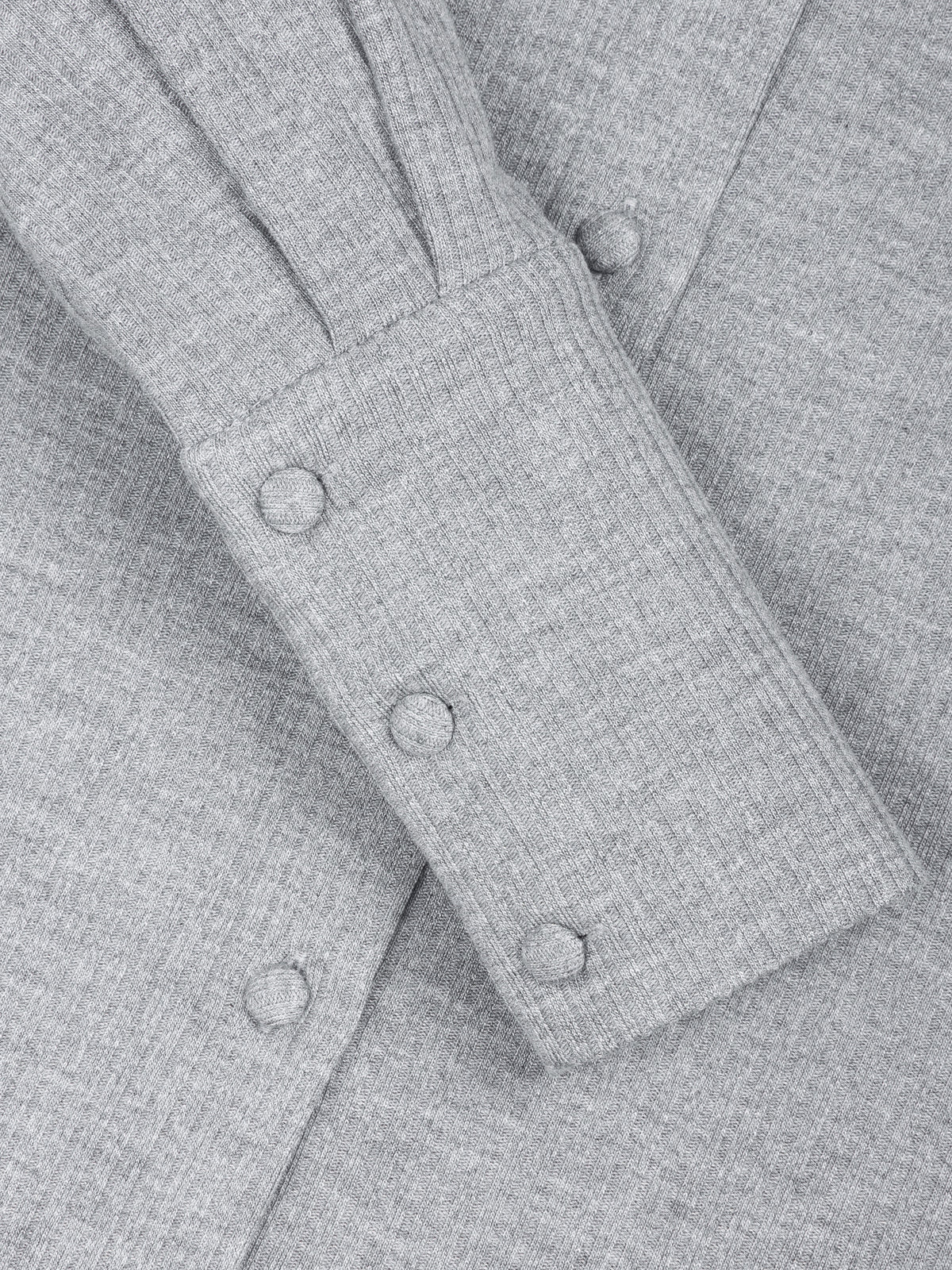 SET EVEA RIBBED GREY