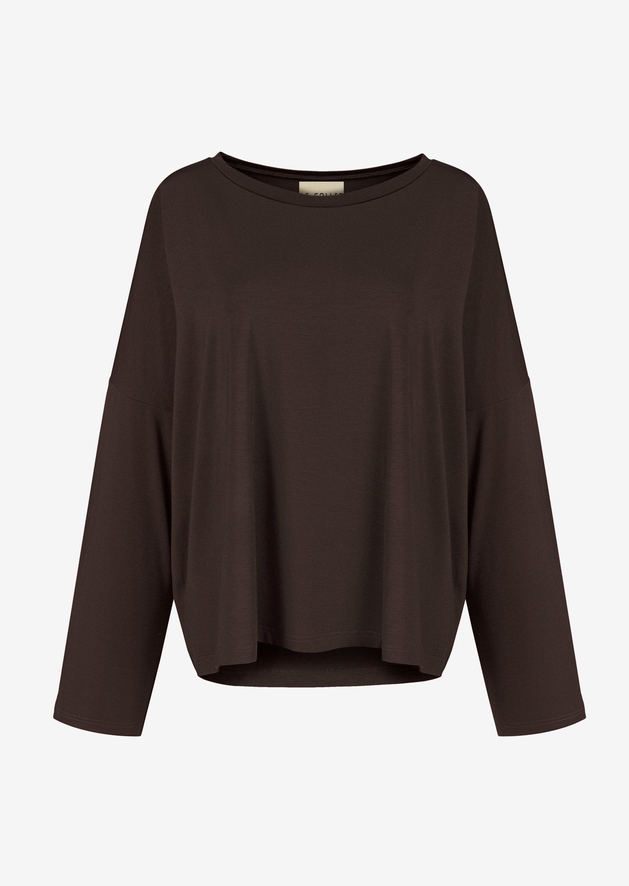 LONGSLEEVE TONIA BAMBOO DARK CHOCO