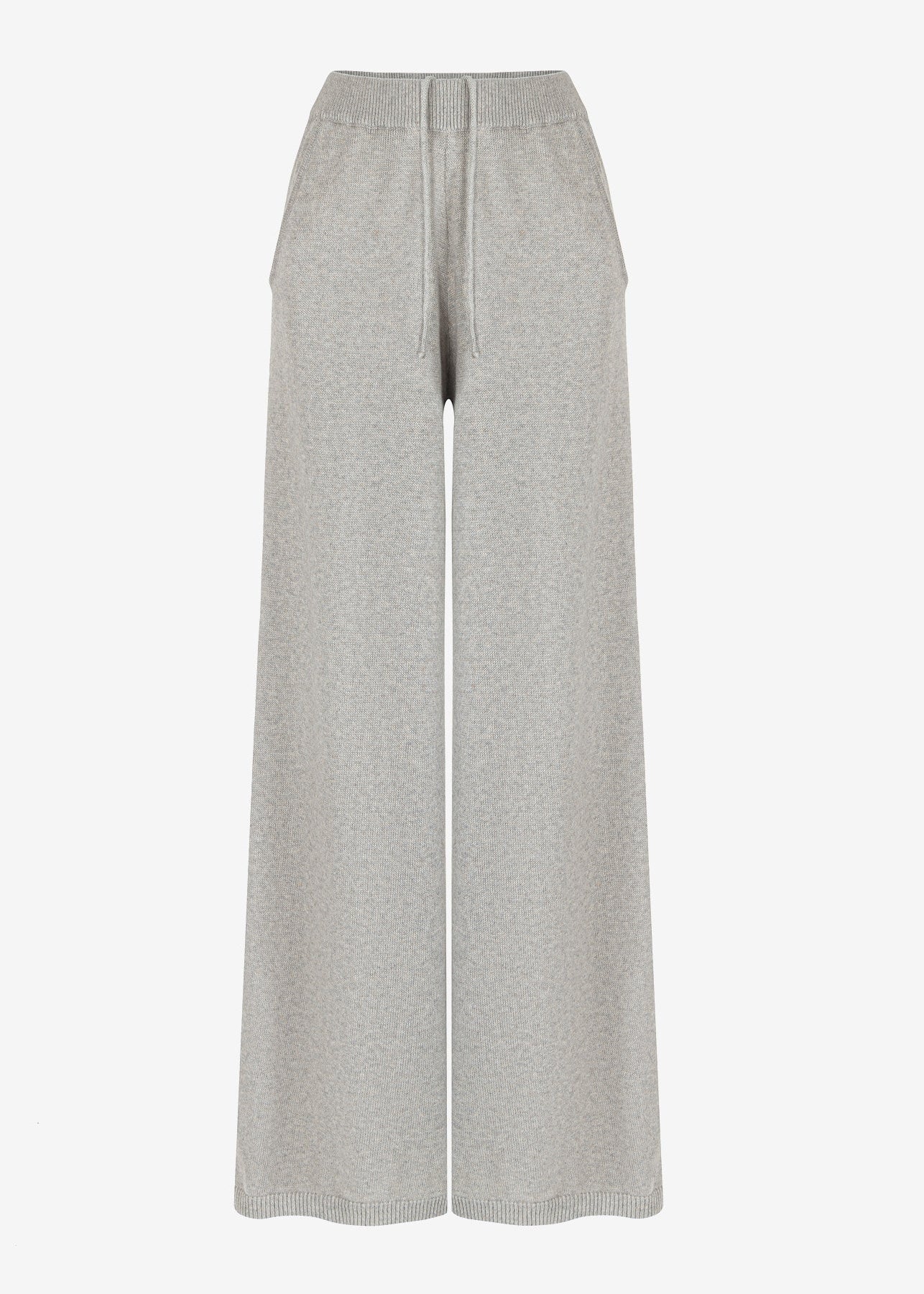 TORI GREY MELANGE TROUSERS