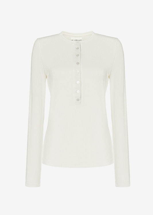 LONGSLEEVE TERESA ECRU LECOLLET