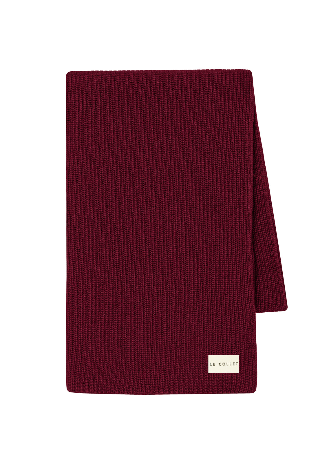 AMI SCARF BURGUND LECOLLET