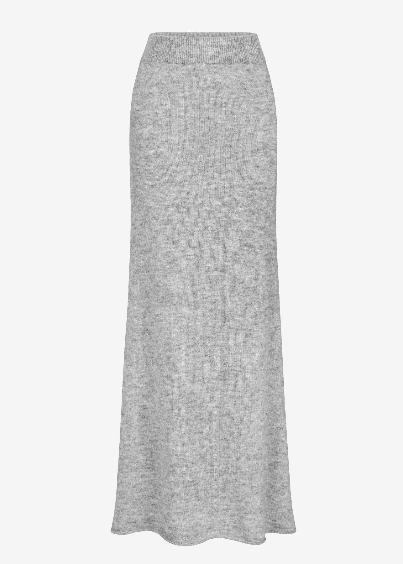 SPÓDNICA AVILA LIGHT GREY LECOLLET